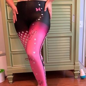 Main Street Belle Hot Pink Minnie Mouse Leggings